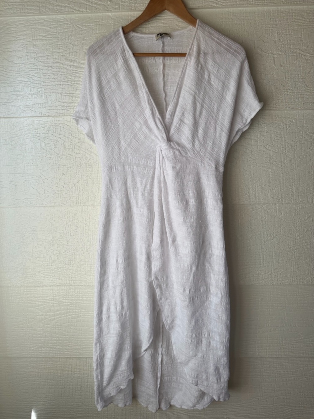 Show Me Your Mumu White Gauze Cover Up Dress XS